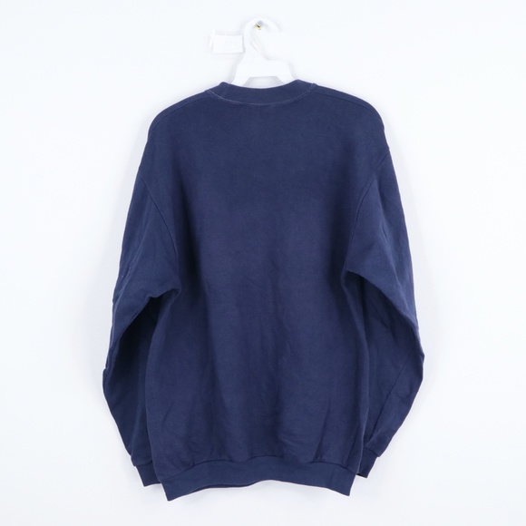 90s Streetwear Mens Large Wildlife Wolf Sweatshirt - Picture 6 of 8